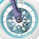 Rower dziecięcy Disney Frozen 2 – dziewczęcy – 12 cali – niebieski/fioletowy – dwa hamulce ręczne
