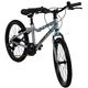Literide Kinderfiets - Jongens - 20 inch - Turquoise/Zilver - Twee handremmen