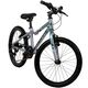 Literide Kinderfiets - Jongens - 20 inch - Turquoise/Zilver - Twee handremmen