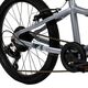 Literide Kinderfiets - Jongens - 20 inch - Turquoise/Zilver - Twee handremmen