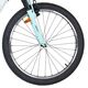 Volare Boost Kinderfiets - 24 inch - Wit/Mintgroen - 21 Speed