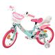 Volare Unicorn Kinderfiets - Meisjes - 14 inch - Groen - Twee Handremmen