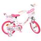 Volare Unicorn Kinderfiets - Meisjes - 14 inch - Wit - Twee Handremmen [CLONE]
