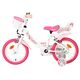 Volare Unicorn Kinderfiets - Meisjes - 14 inch - Wit - Twee Handremmen [CLONE]