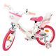 Volare Unicorn Kinderfiets - Meisjes - 14 inch - Wit - Twee Handremmen [CLONE]