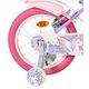 Volare Unicorn Kinderfiets - Meisjes - 16 inch - Paars - Twee Handremmen