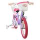 Volare Unicorn Kinderfiets - Meisjes - 16 inch - Paars - Twee Handremmen