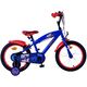 Sonic Prime Kinderfiets - Jongens - 16 inch - Blauw Rood - Twee handremmen