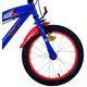 Sonic Prime Kinderfiets - Jongens - 16 inch - Blauw Rood - Twee handremmen