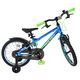 Volare Chrome Children's Bicycle - Boys - 16 inch - Blue Green - Two Hand Brakes