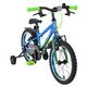 Volare Chrome Children's Bicycle - Boys - 16 inch - Blue Green - Two Hand Brakes