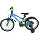 Volare Chrome Children's Bicycle - Boys - 16 inch - Blue Green - Two Hand Brakes