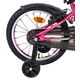 Volare Chrome Children's Bicycle - Girls - 16 inch - Pink Green - Two Hand Brakes
