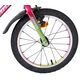 Volare Chrome Children's Bicycle - Girls - 16 inch - Pink Green - Two Hand Brakes