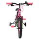 Volare Chrome Children's Bicycle - Girls - 16 inch - Pink Green - Two Hand Brakes