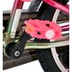 Volare Chrome Children's Bicycle - Girls - 16 inch - Pink Green - Two Hand Brakes