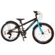 Volare Rocky Kinderfahrrad – 20 Zoll – Blau Schwarz – 85 % montiert – 6 Gänge – Prime Collection