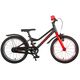 Volare Blaster Kinderfahrrad - Jungen - 16 Zoll - Schwarz Rot - Prime Collection