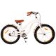 Volare Miracle Cruiser Kinderfahrrad - Mädchen - 18 Zoll - Weiß - Prime Collection