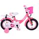 Volare Ashley Kinderfahrrad – Mädchen – 12 Zoll – Rot/Rosa