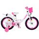 Volare Ashley Kinderfahrrad – Mädchen – 16 Zoll – Weiß