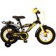 Volare Thombike Kinderfahrrad – Jungen – 12 Zoll – Schwarz Gelb – Zwei Handbremsen