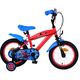 Ultimate Spider-Man Kinderfahrrad - Jungen - 14 Zoll - Blau/Rot - Zweihandbremsen
