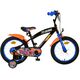 Hot Wheels Kinderfahrrad - Jungen - 16 Zoll - Schwarz Orange Blau - Zweihandbremsen