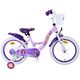 Disney Wish Kinderfahrrad - Mädchen - 16 Zoll - Lila