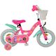 Barbie Kinderfahrrad - Mädchen - 12 Zoll - Rosa