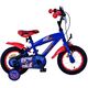 Sonic Prime Kinderfahrrad - Jungen - 12 Zoll - Blau Rot - Zweihandbremsen