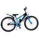 Volare Sportivo Kinderfahrrad - Jungen - 24 Zoll - Schwarz Blau - Zweihandbremsen