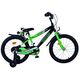 Volare Sportivo Kinderfahrrad – Jungen – 18 Zoll – Grün Schwarz – Zwei Handbremsen