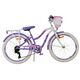 Volare Lovely Kinderfahrrad - Mädchen - 24 Zoll - Lila - 7 Gänge